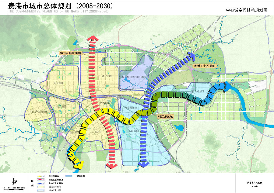 中心城空间结构